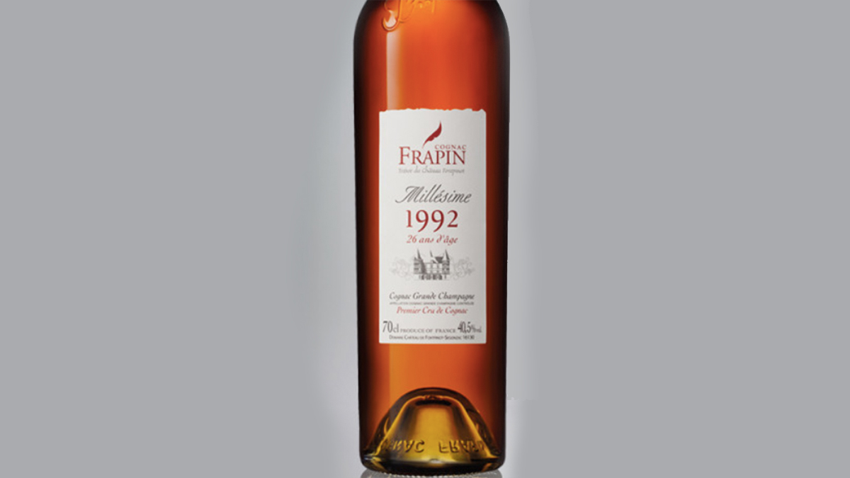 Frapin Millésime 1992 Named Best Cognac In The World At Cognac Masters 2020