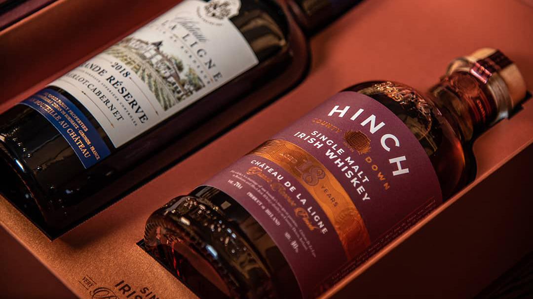 Hinch Unveils 18 Year Old Single Malt Irish Whiskey Finished In Château de La Ligne Red Wine Casks