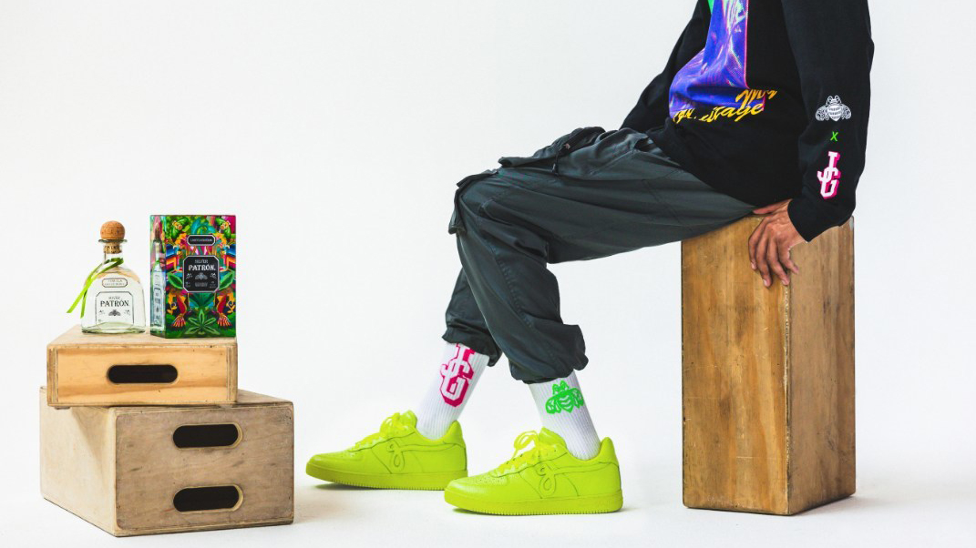 Patrón Celebrates Streetwear And Street Art Via Collaboration with John Geiger and Senkoe