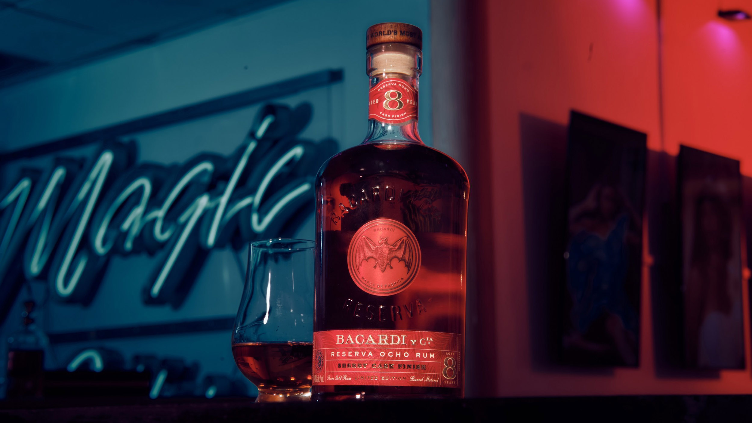 Bacardí Launches Five-Year Cask Finish Series With Reserva Ocho Sherry Cask Finish