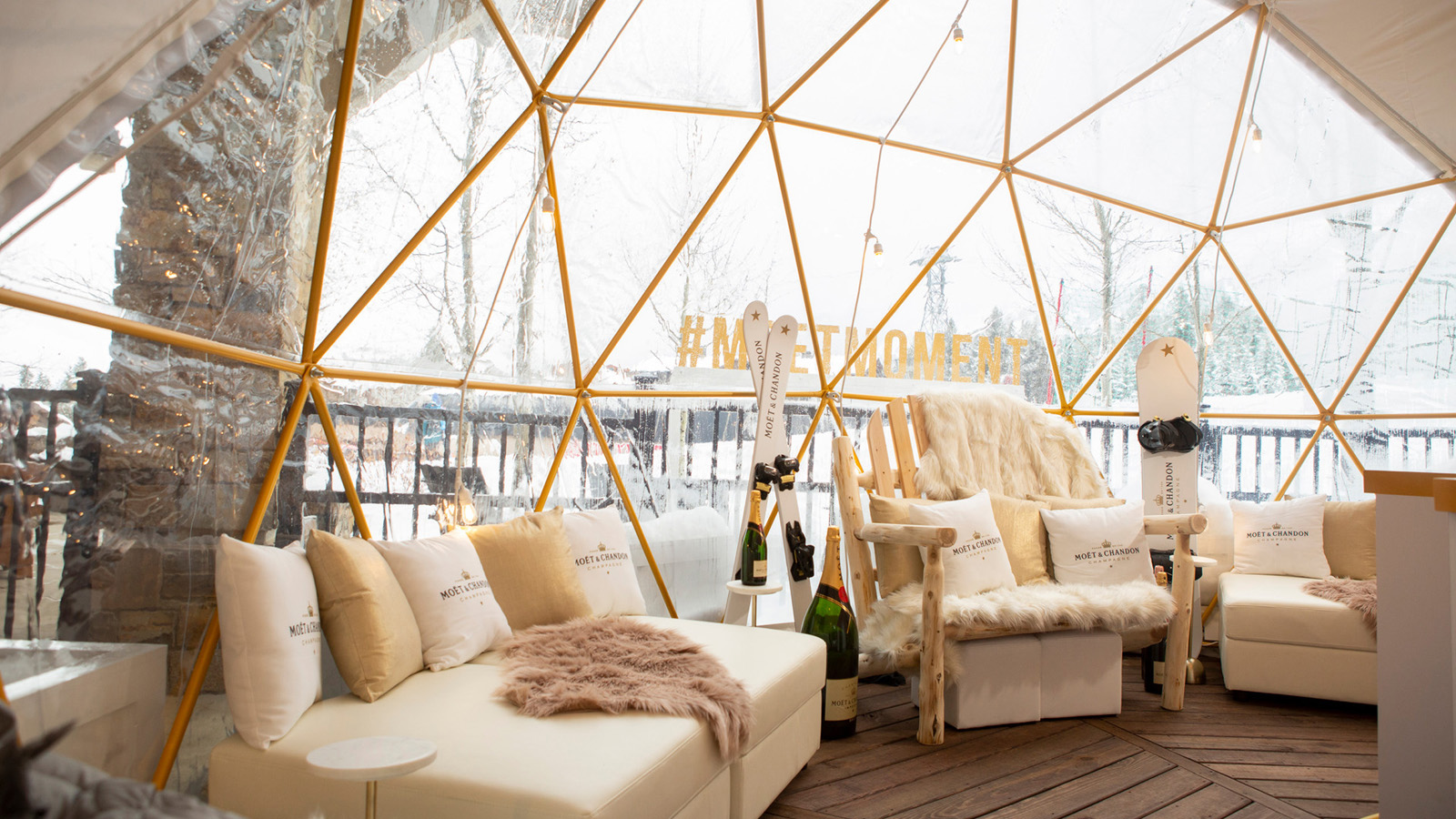Four Seasons Jackson Hole Unveils Aprés Champagne Bar, Fahrenheit Forty-Seven