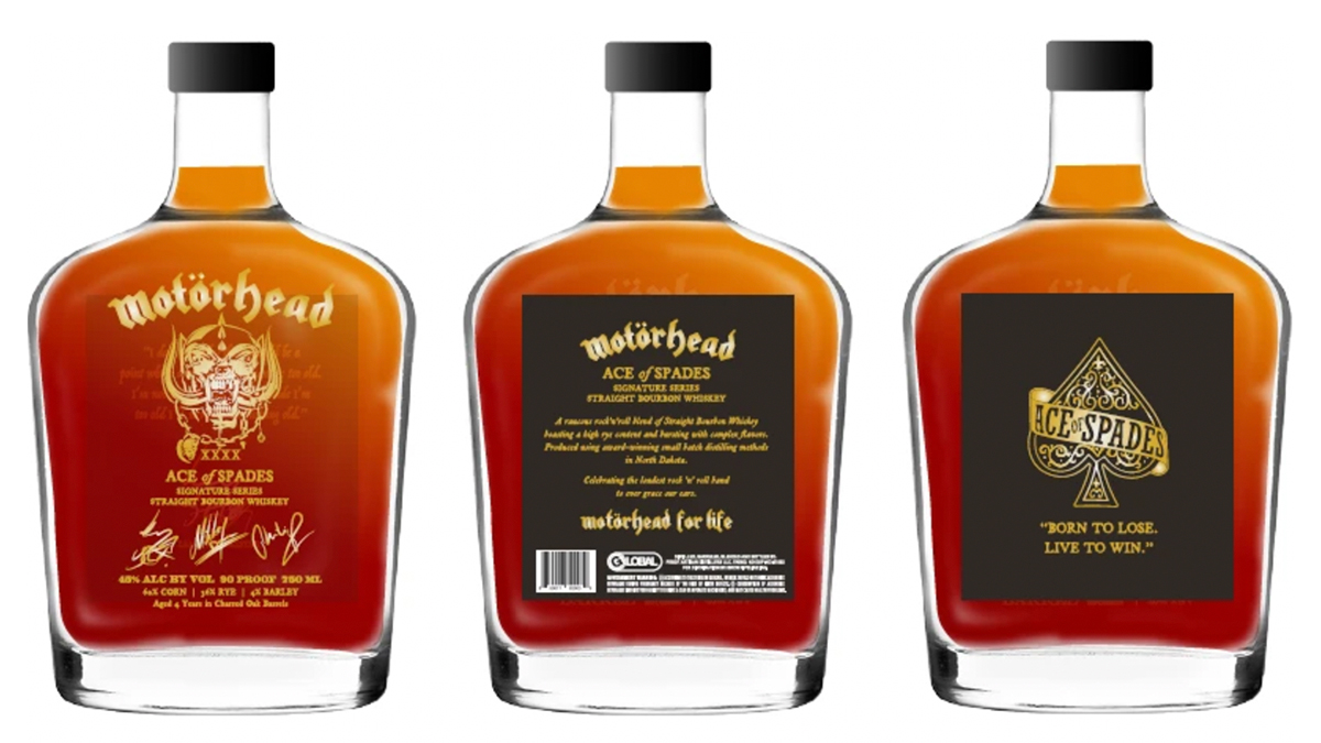 Motörhead Ace Of Spades Bourbon Sturges Edition