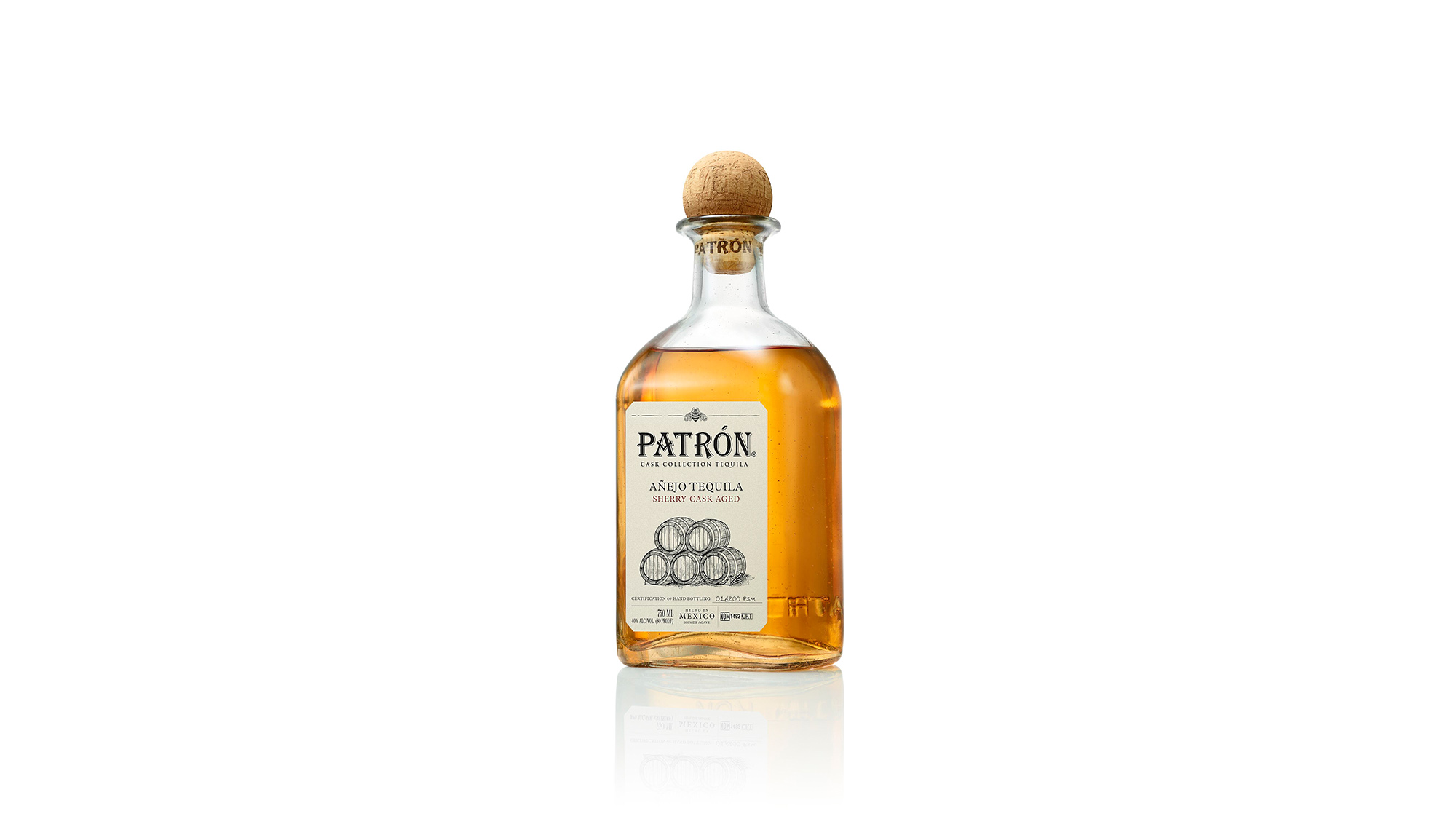Patrón Unveils Sherry Cask Aged Añejo Tequila