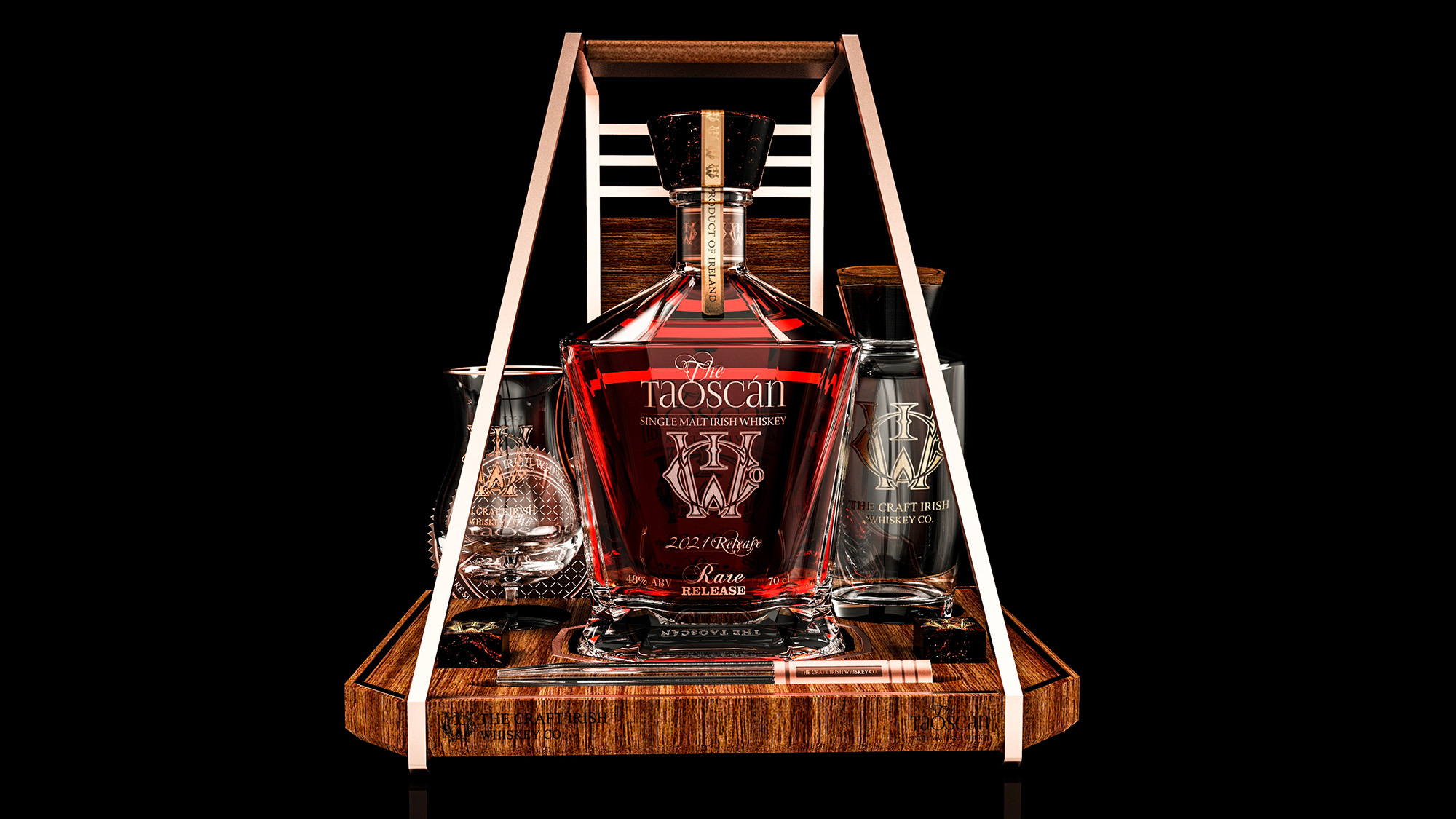 Craft Irish Whiskey Co Unveils The Taoscán, The World’s First Port And Chestnut Whiskey
