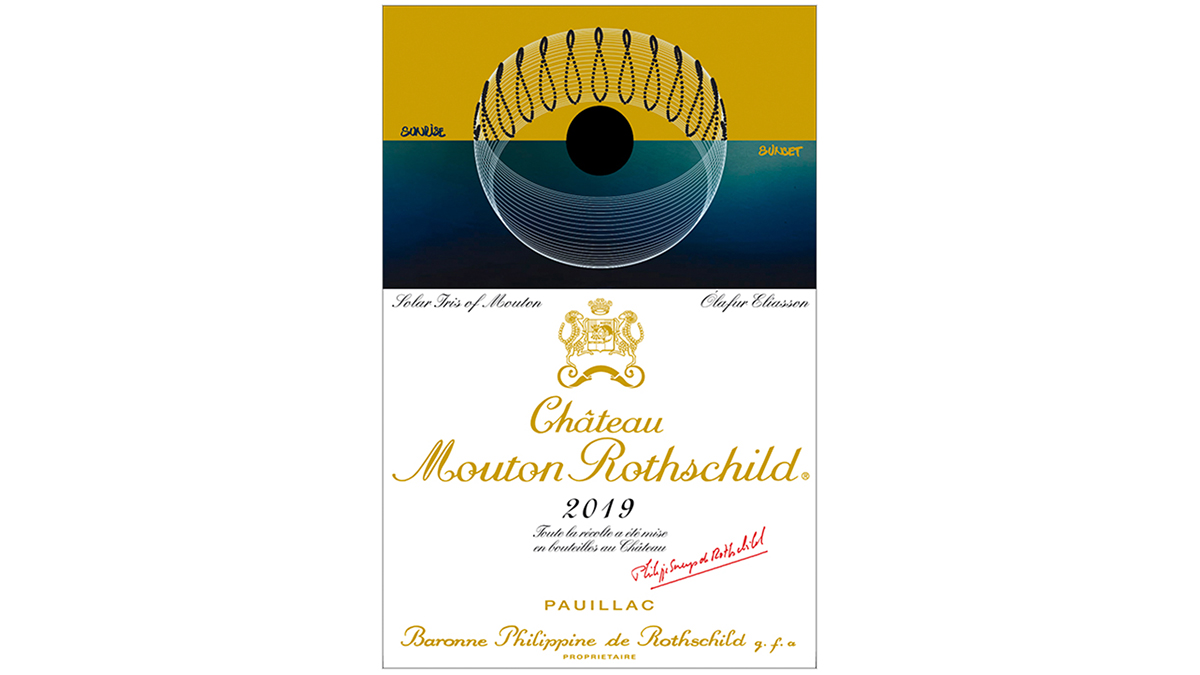 Château Mouton Rothschild 2019 Vintage Artwork