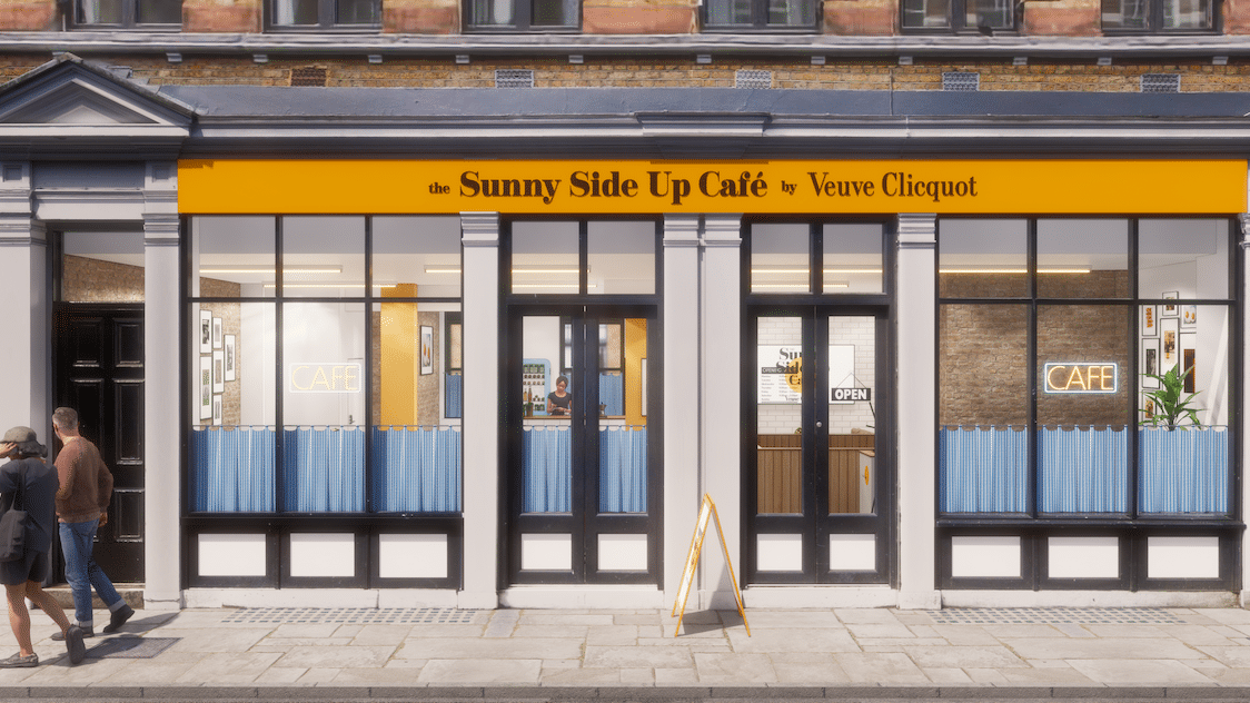 Veuve Clicquot Opens Sunny Side Up Café In Soho To Celebrate 250th Anniversary