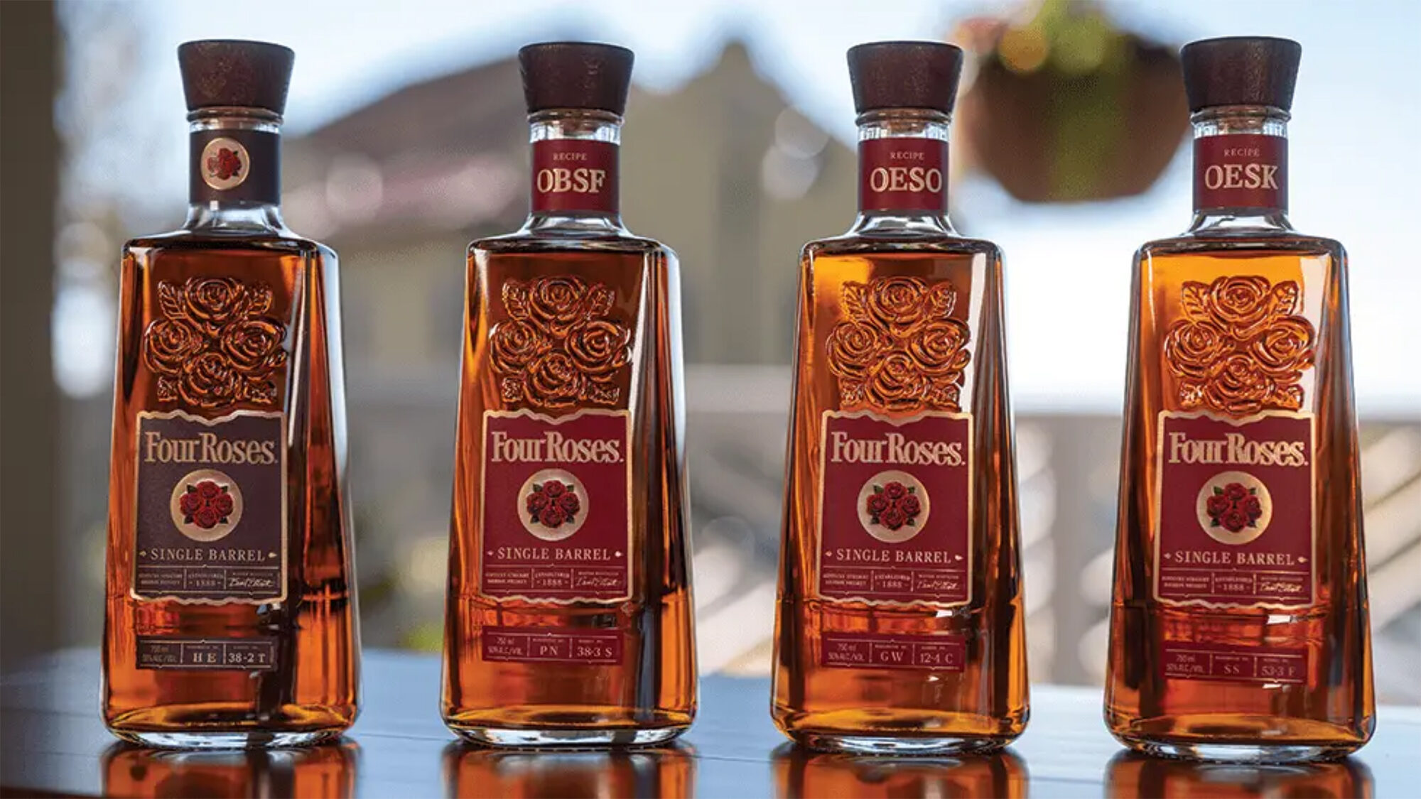 Four Roses Unveils Single Barrel Collection Featuring Four Bourbons ...