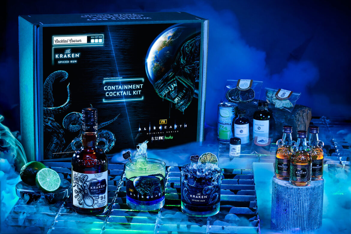 Kraken Rum and FX Unleash Alien: Earth Cocktail Kit for the Bold (and Possibly Possessed)