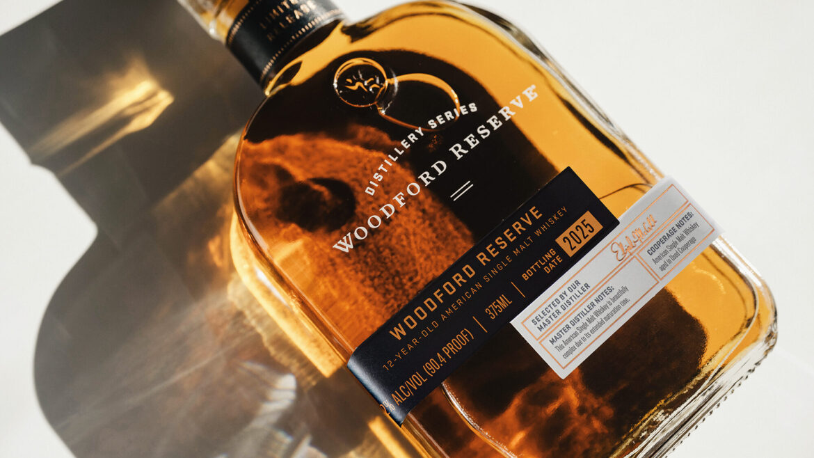 Woodford Reserve Adds 12-Year-Old American Single Malt to Distillery Series