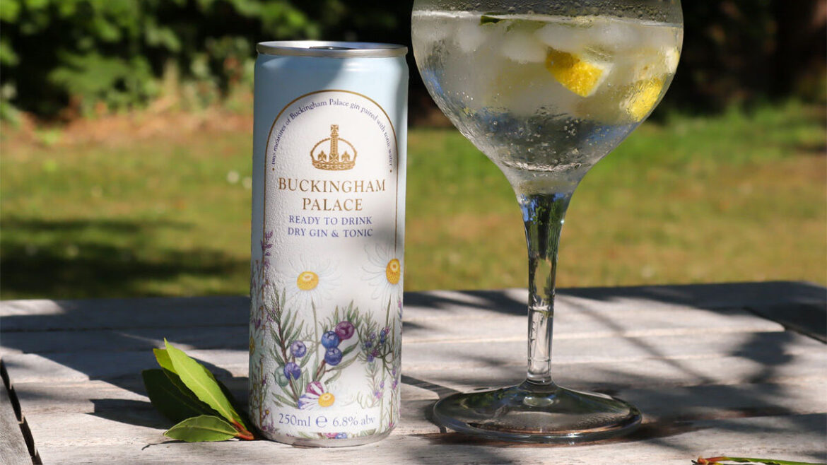 Buckingham Palace Launches Ready-to-Drink Gin & Tonic in a Tin
