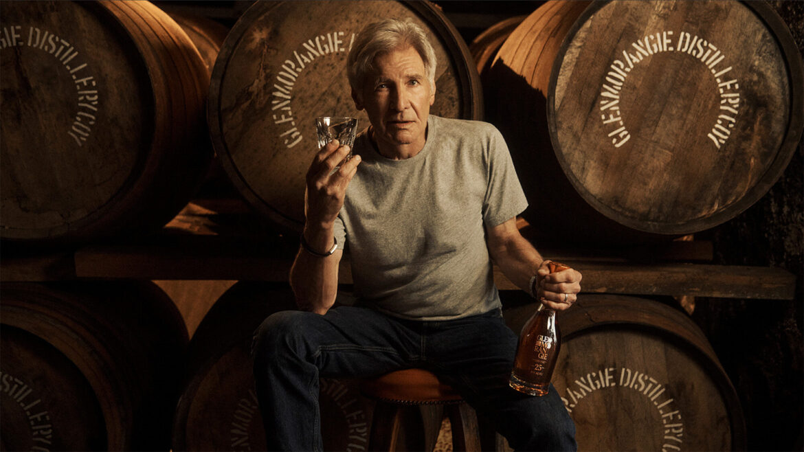 Harrison Ford Praises Glenmorangie The Altus 25-Year-Old Whisky Release