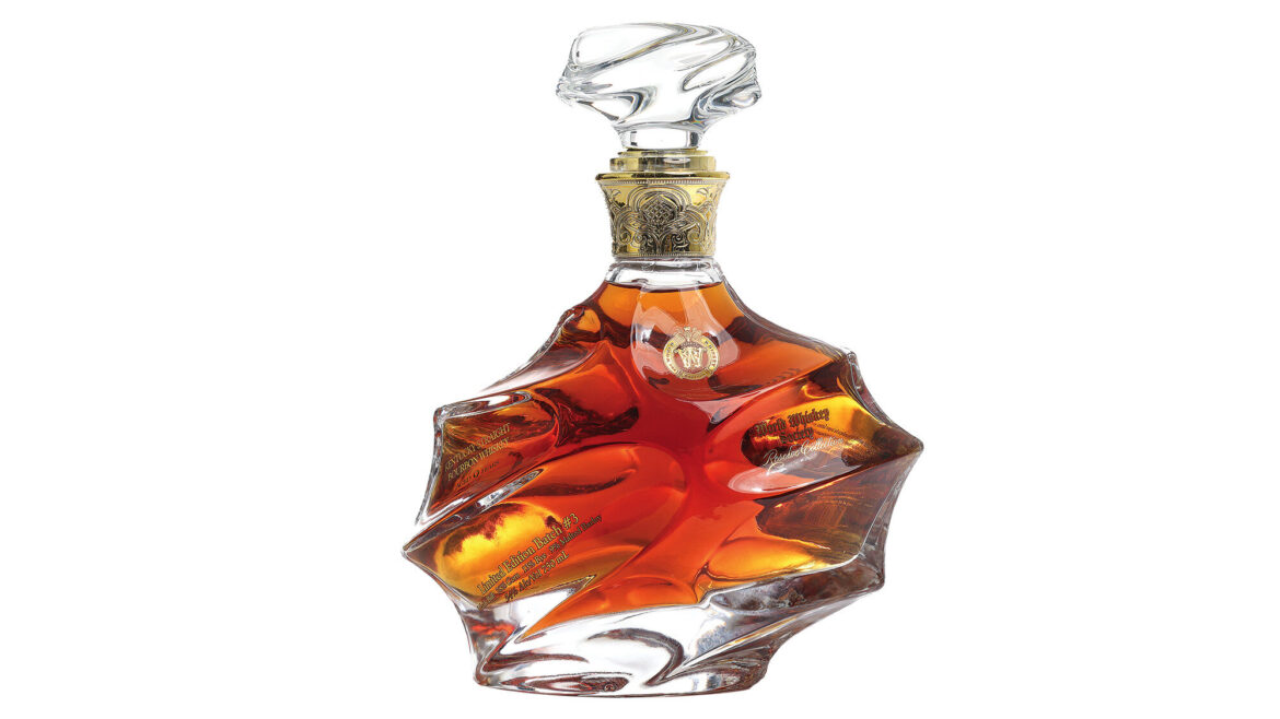 World Whiskey Society 9-Year-Old Kentucky Bourbon Modern Bottle